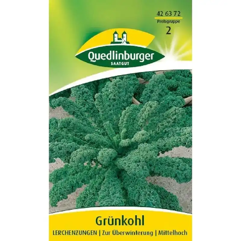 Letzte Chance Grünkohl, Lerchenzungen, Winterkohl Samen für Herbst & Winter